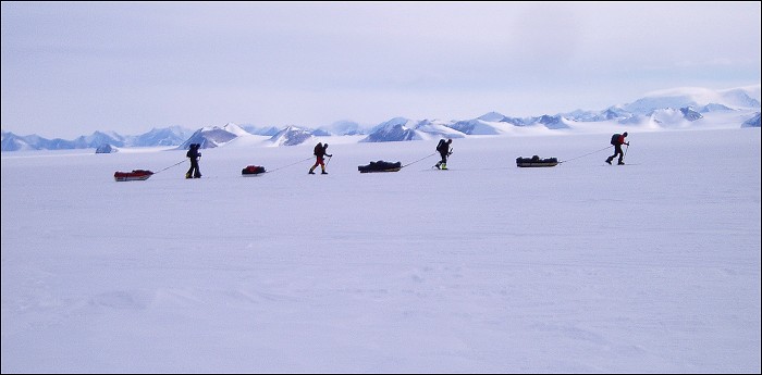 Výletníci v Antarktidě