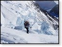 Ledopád na svazích Mt. Vinson        